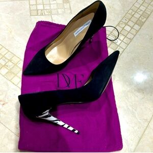 Black Diane Von Furstenberg Women's Heels